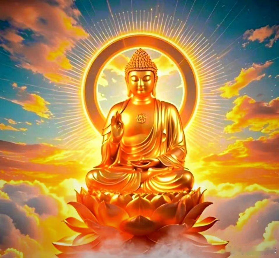 晨起礼佛，收摄身心，远离一切灾厄，见闻转发：消灾、除障、增福、满愿。南无阿弥陀佛