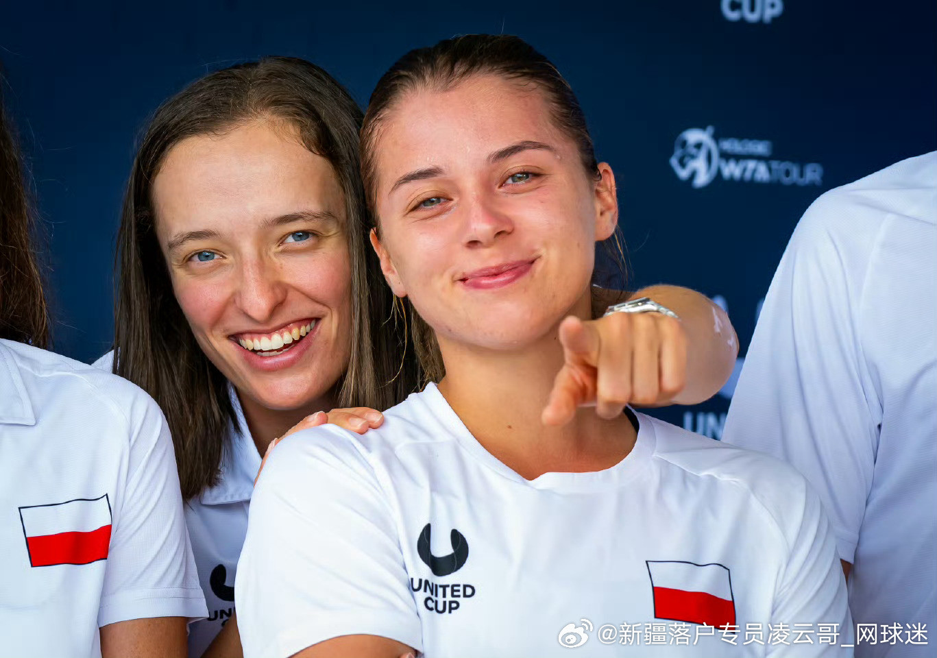 🇵🇱Iga🤝Maja🇵🇱🔥🇵🇱赫瓦林斯卡是公开赛年代第二位