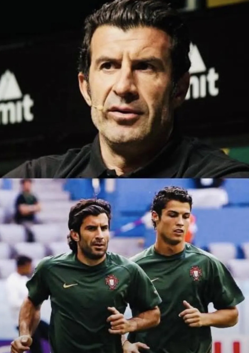 有记者问菲戈，2004年欧洲杯和C罗一起踢球的感觉如何？菲戈对这个问题很不屑