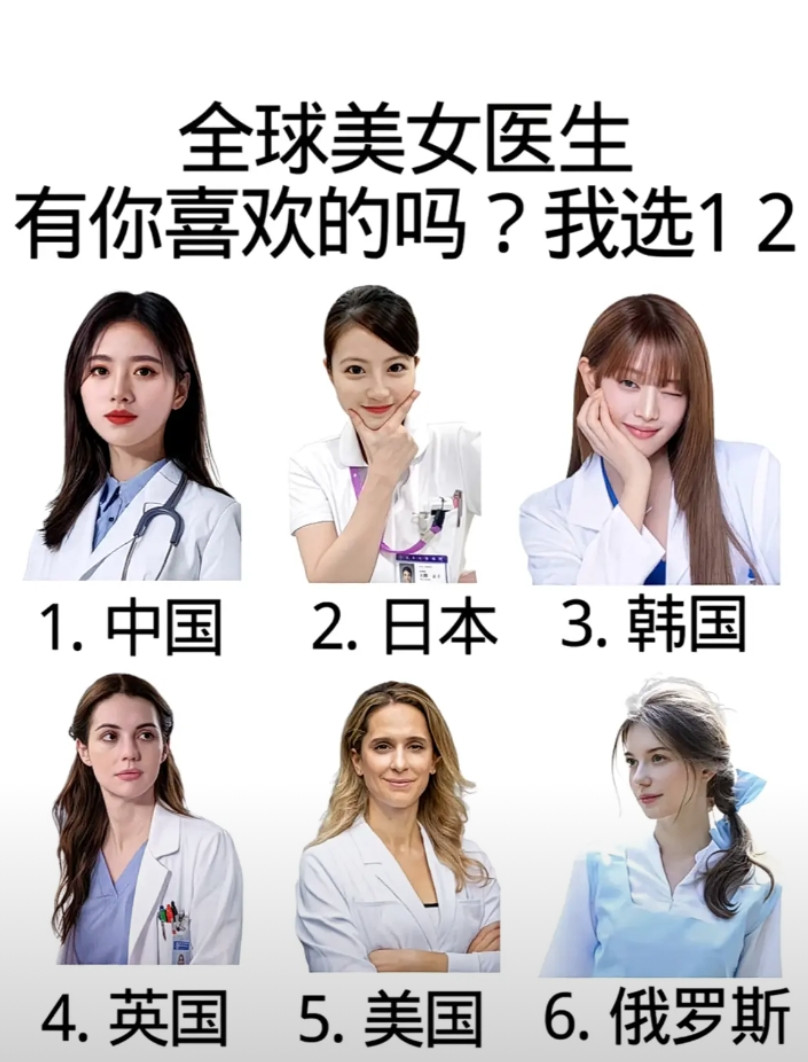 全球美女医生大比拼，谁是你心中的No.1？