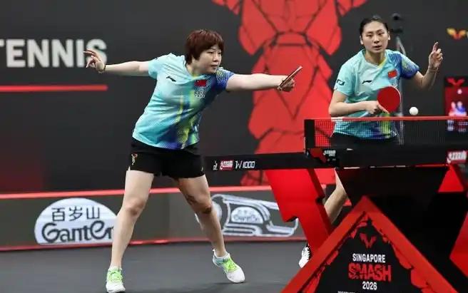 陈熠女单、女双两线出局!6月13日，在2026WTT常规挑战赛女单和女双比赛中