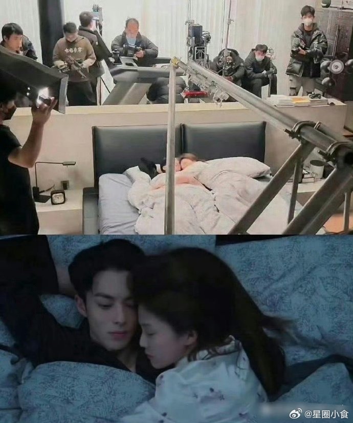 拍摄现场360度无死角拍摄，演员会有生理反应才怪​​​