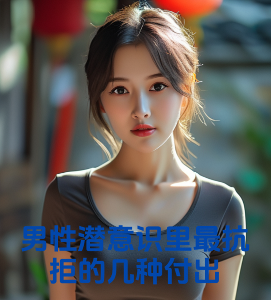 男性潜意识里最抗拒的几种付出
