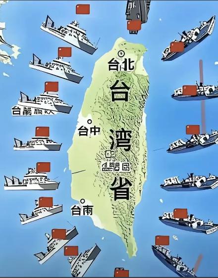 从近逼到毁瘫！ 最近这台海局势啊，真是让台当局惊掉了下巴。解放军这次的动作那