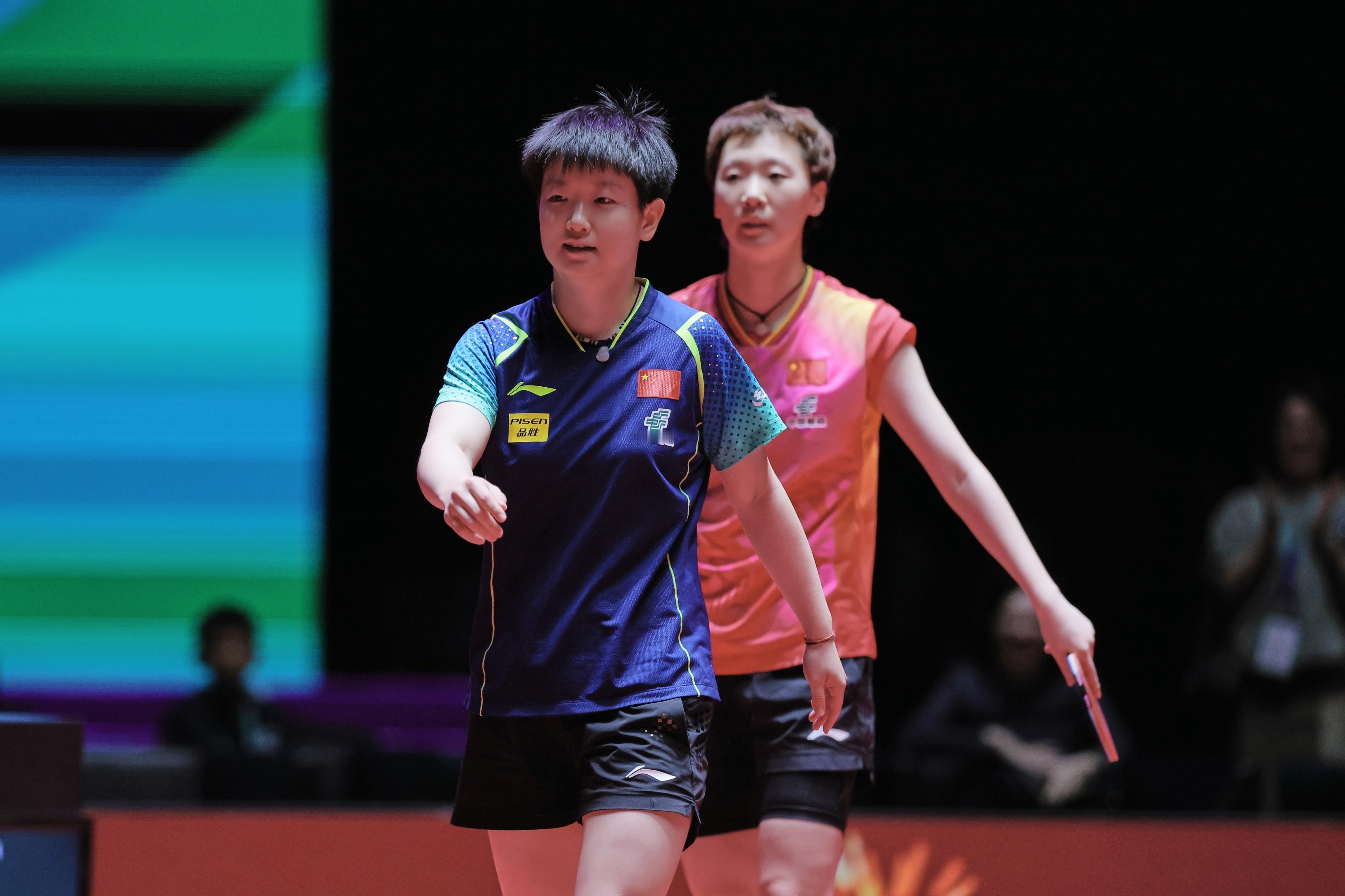 孙颖莎妹妹昂首阔步向前走🌞