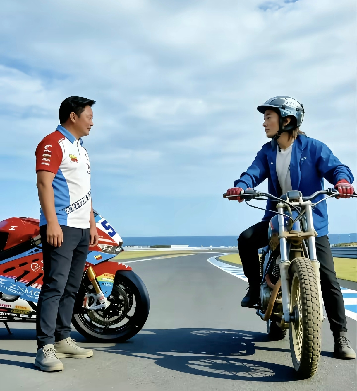 瓦伦丁・德比斯第一次骑上张雪机车，就在WSBK葡萄牙站连拿两个冠军，这事儿在