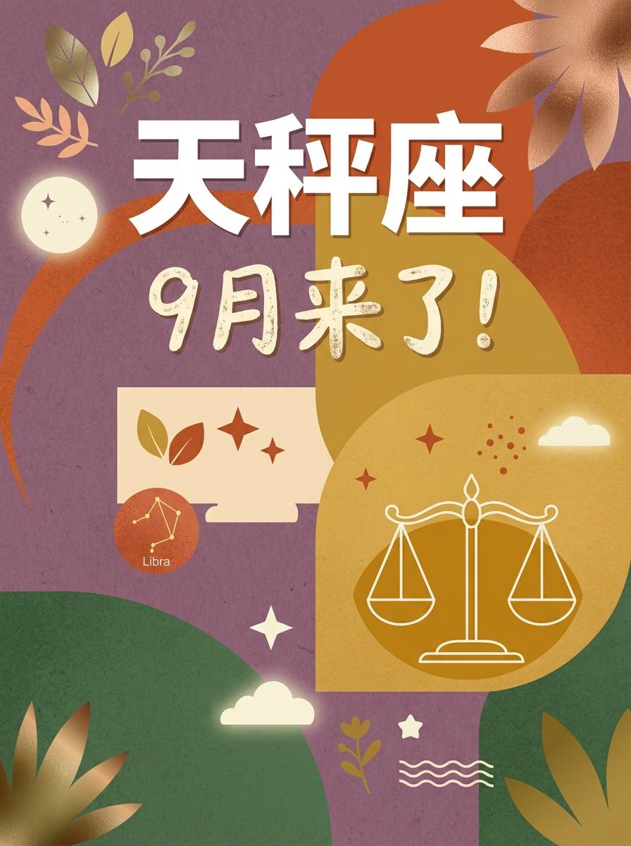9月的天秤座，快快松口气，终于见光了！。参考太阳+上升