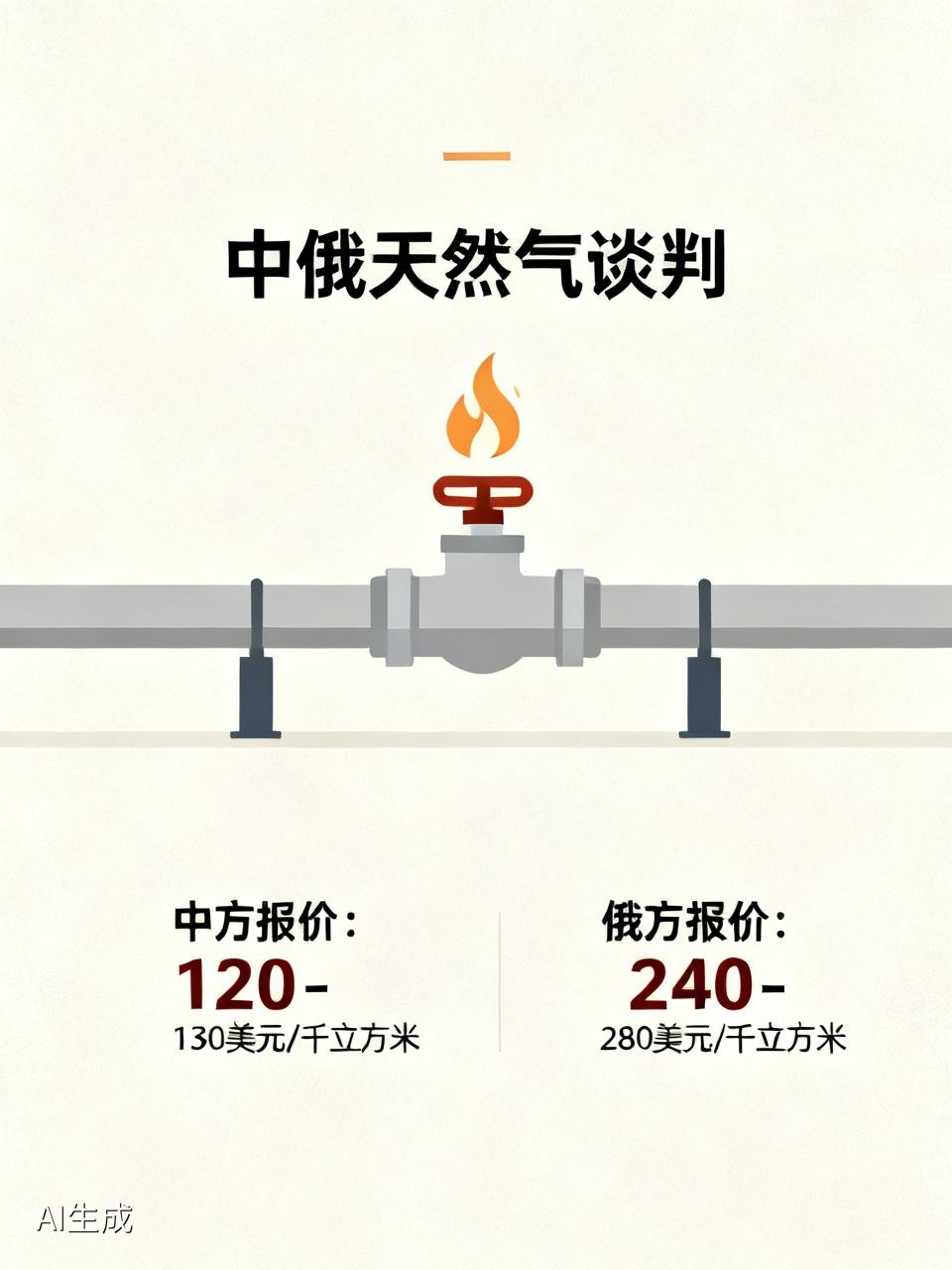 价差一倍！中俄天然气谈判，双方底牌彻底亮明🔥西伯利亚力量2号价格谈判，一