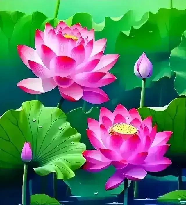 #分享养眼的荷花美图#
