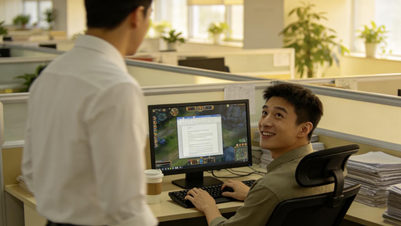 凌晨两点，部门群里有人发了个文件，一分钟后显示同事小杨“已读”。有人私信他：“