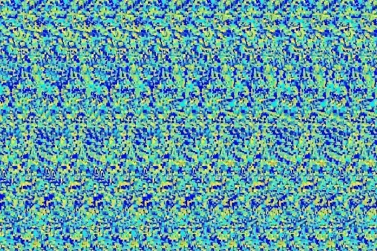 数字视错觉：挑战40秒找出这张图片中隐藏的数字“你看到什么数字？不是350