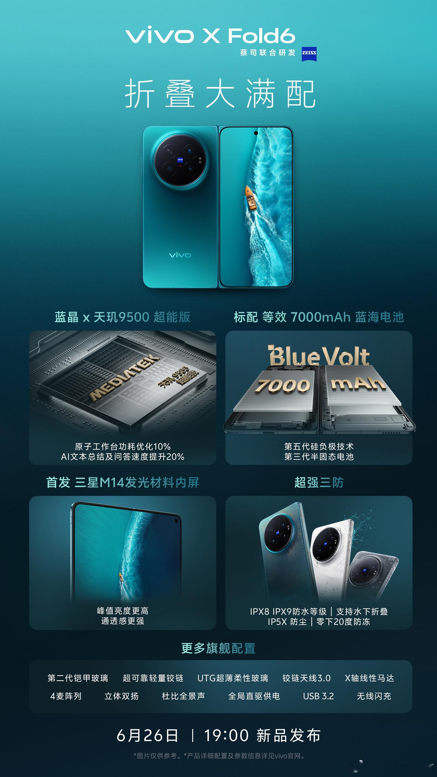 【只剩价格，vivoXFold6配置全公开】超哥点评：续航、配置和影像全面