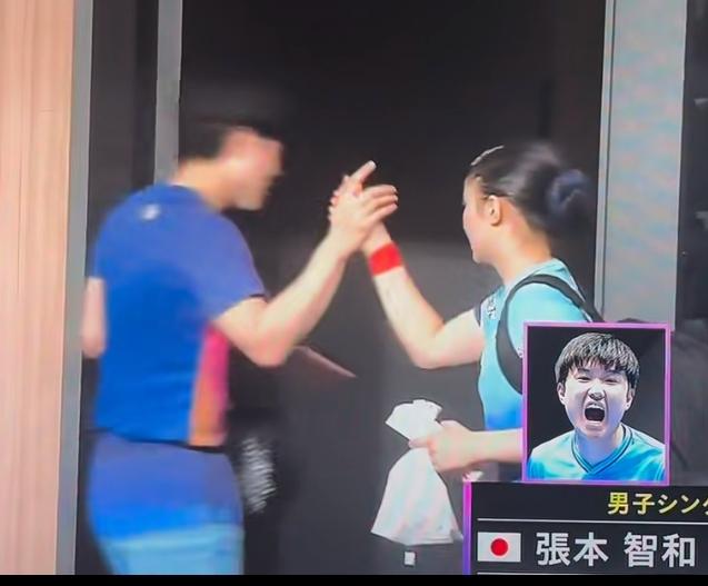 真是没想到这次横滨冠军赛张本智和张本美和兄妹俩都晋级了决赛，妹妹张本美和还在哥哥