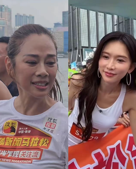 55岁的陈松伶，给中年女性提了一个很实在的醒。前不久香港马拉松，她和林志