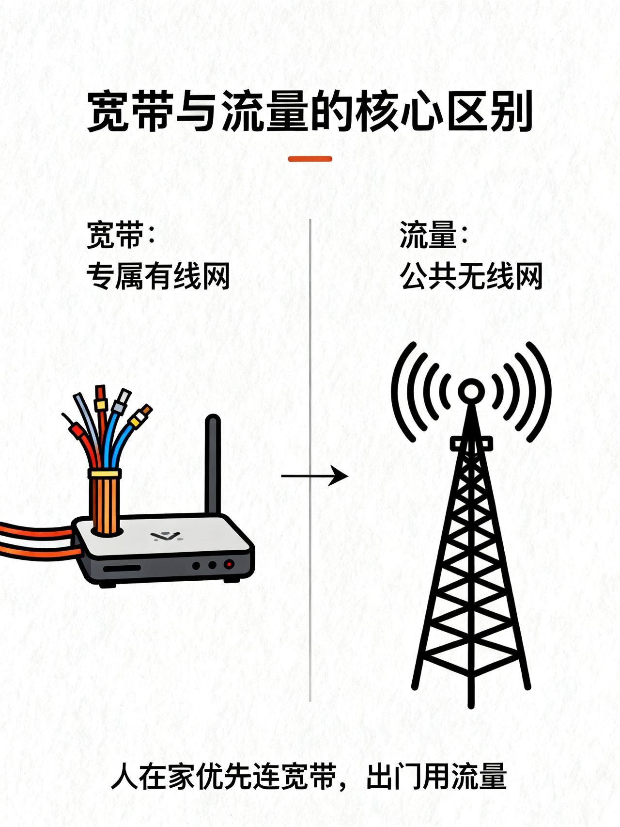 别再被骗！办宽带根本不送不限流量运营商柜台里很少有人明说的宽带和流量的核心区别