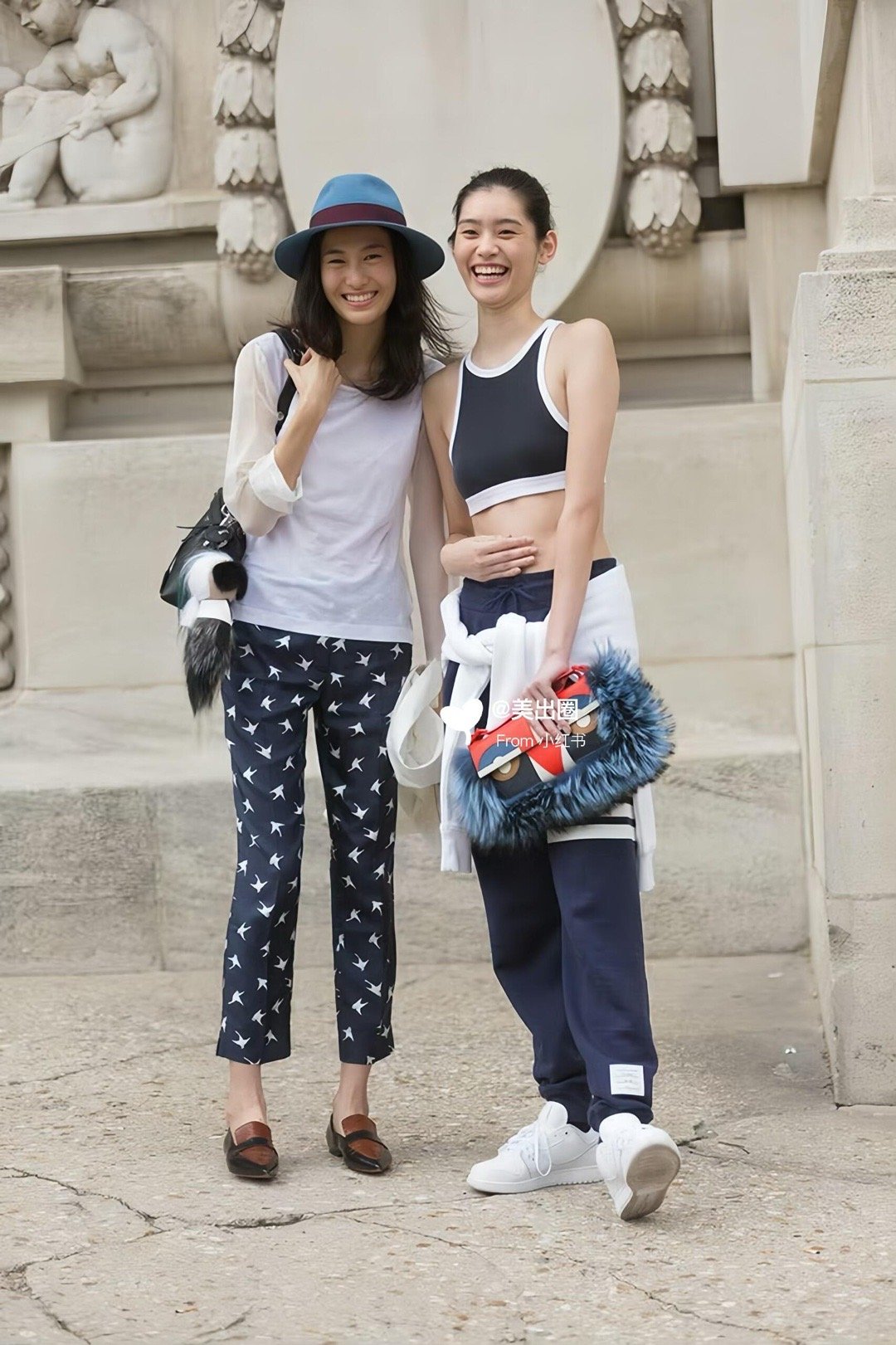 秦舒培真的天生模特架子，骨头都比其他人纤细​​​