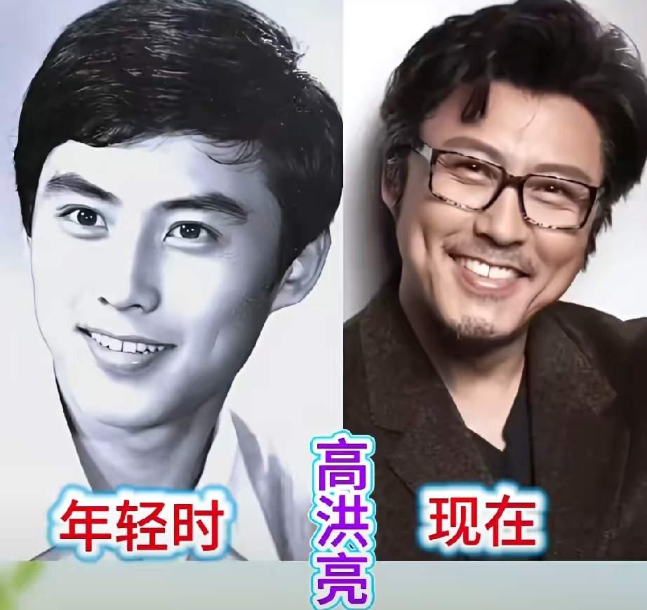 盘点9位实力派老戏骨今昔样貌，朱时茂年少俊朗耀眼，陈宝国、刘劲等人年轻时各有风采