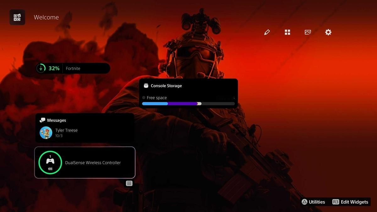 【PS5更新《战地6》动态背景，迎接游戏发售】索尼近日悄然为PS5推出了一次系统