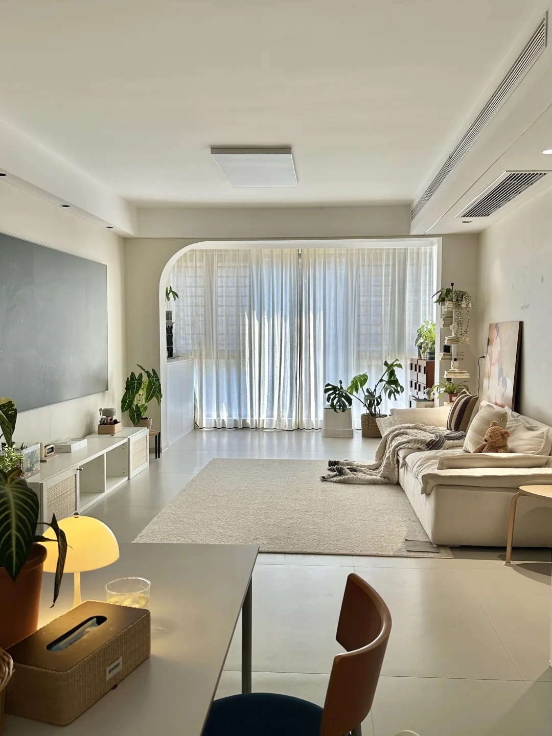 95㎡小户型的松弛感，是我喜欢的家