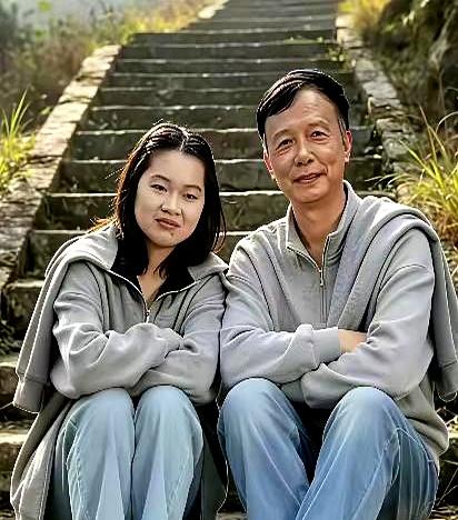看台灯光炙热时，总有人站在阴影里，扶住梯子。全红婵的背后，那只稳的手，叫何威仪