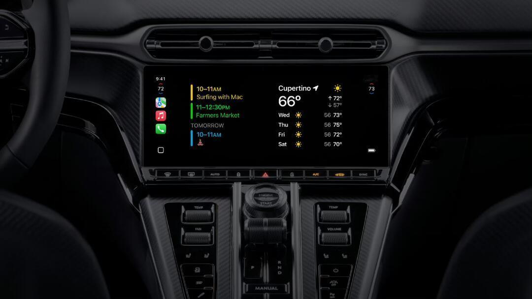 苹果CarPlay居然开始“卷等级”了，CarPlayUltra直接放大招！此