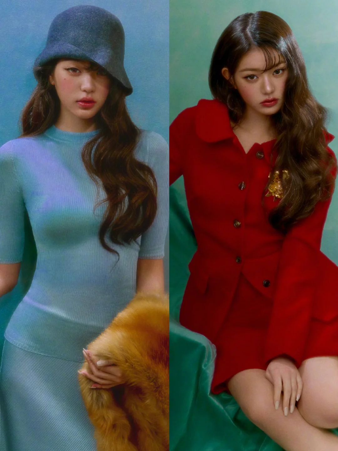 张元英又拍国内杂志了，复古油画少女太美了