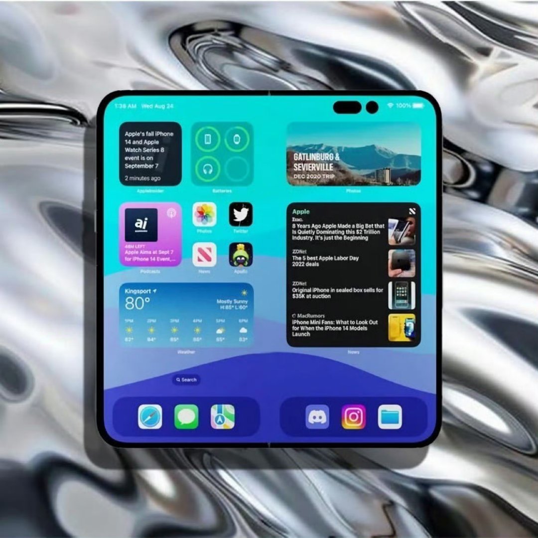 iPhoneFold售价曝光比华为贵一点，比三星便宜一点，这个价格在苹果体系当中