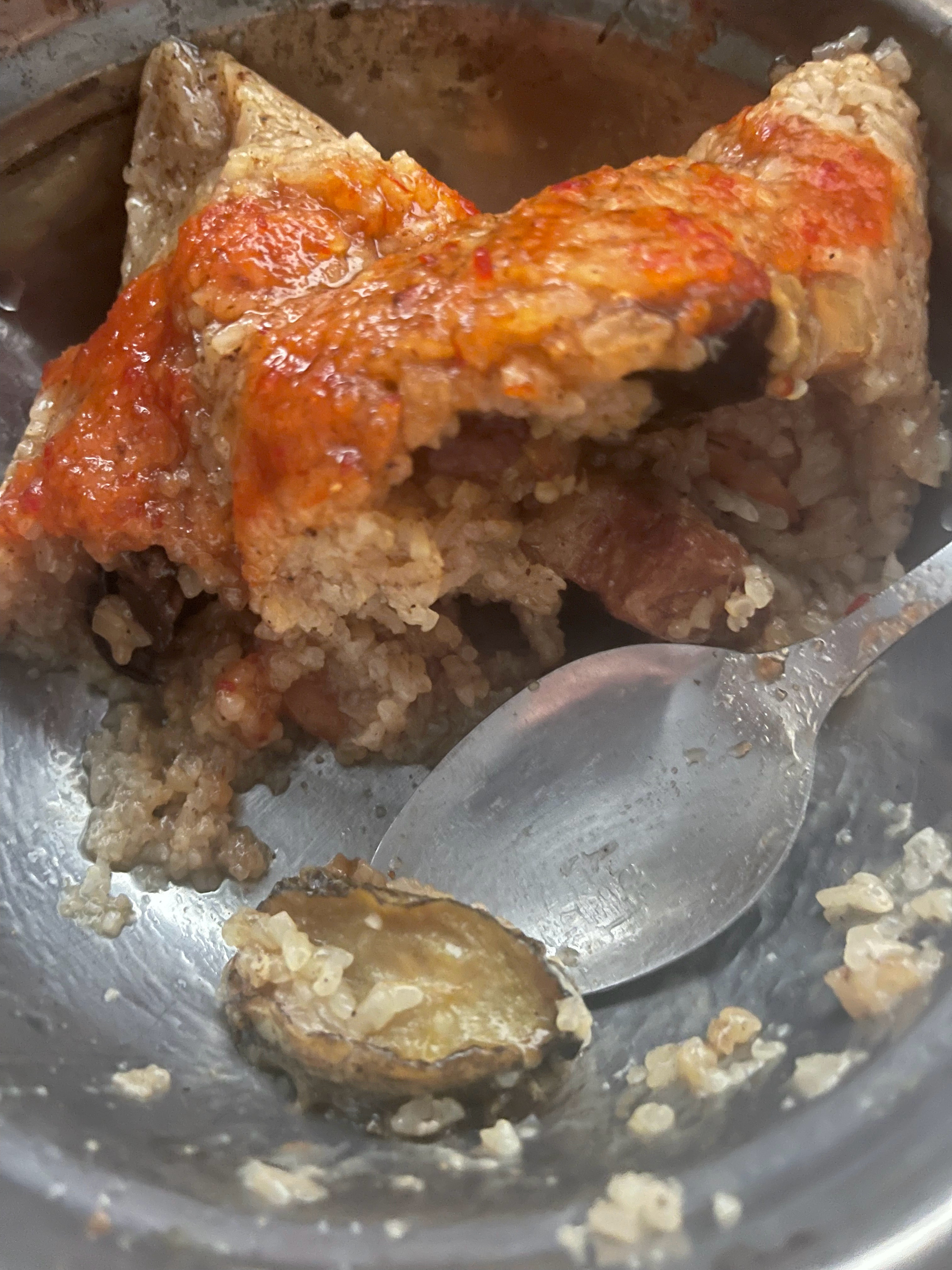 还得是自己家包的粽子料多