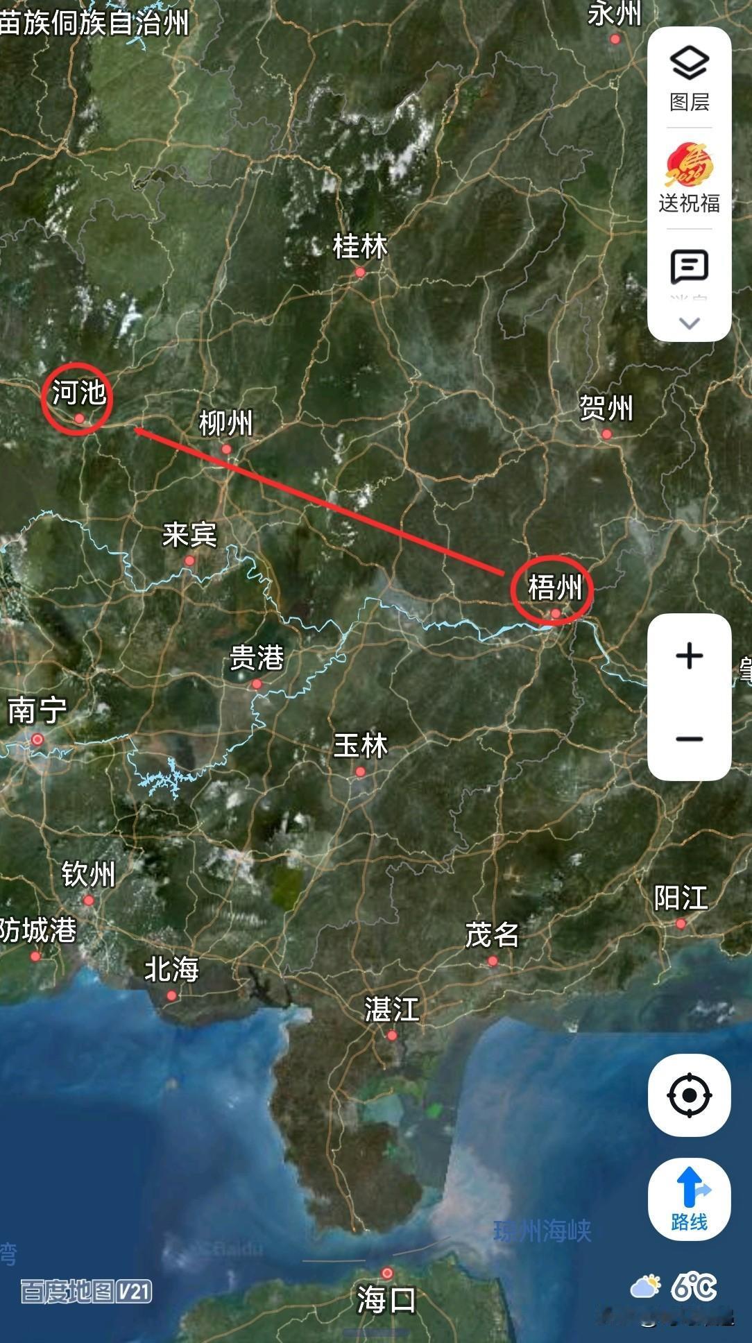 广西，从梧州3到河池2是提拔重用吗？梧州市，总面积1.26万平方公里，下辖3区