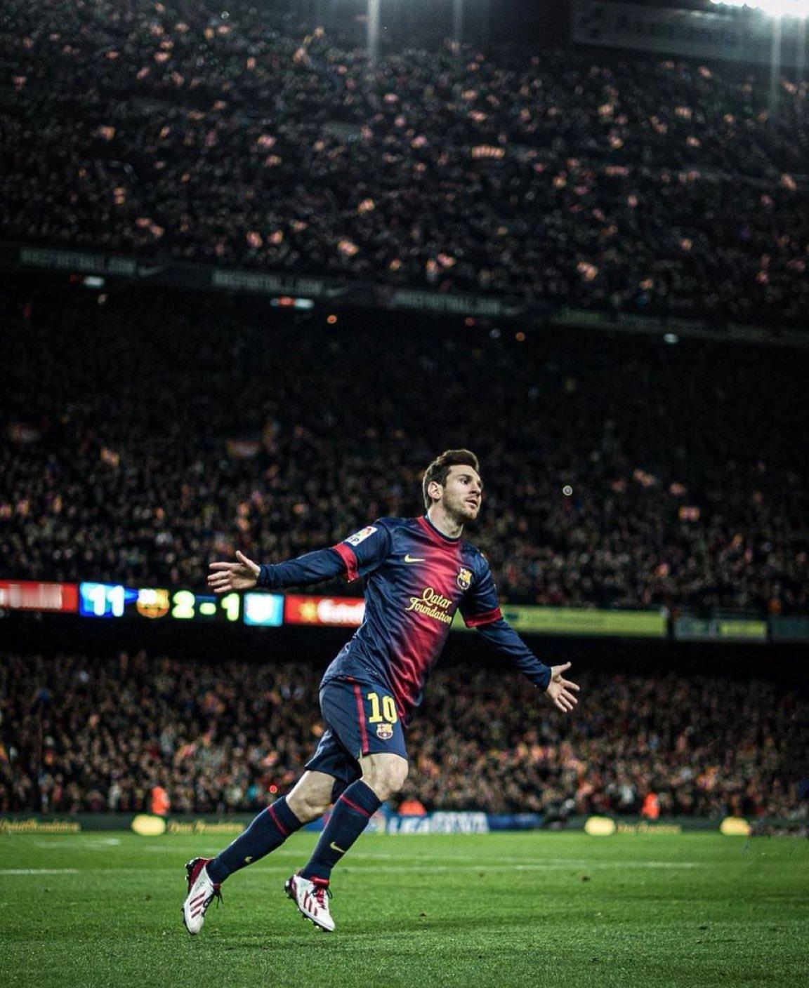 梅西年度91球13周年！在自然年的一年内打进了91个球，创造了足球史上前所未有的