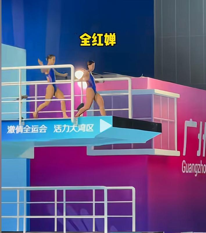 全红婵跳水的细节，不看不知道，一看吓一跳，全国人民都只关注她隔了183天再拿