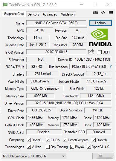 有兄弟知道怎么回事吗？求助：设备：微星GL62M7REX显卡：IntelHDGraphics630+