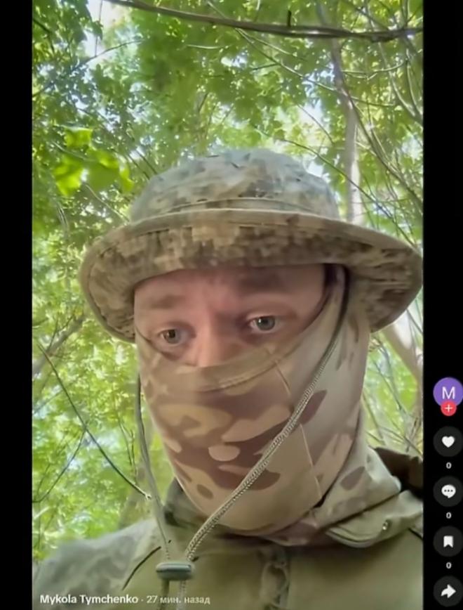 这名加入乌军的法国雇佣兵发自拍视频，称他把战场想的太简单了，虽然看了很多无人机在