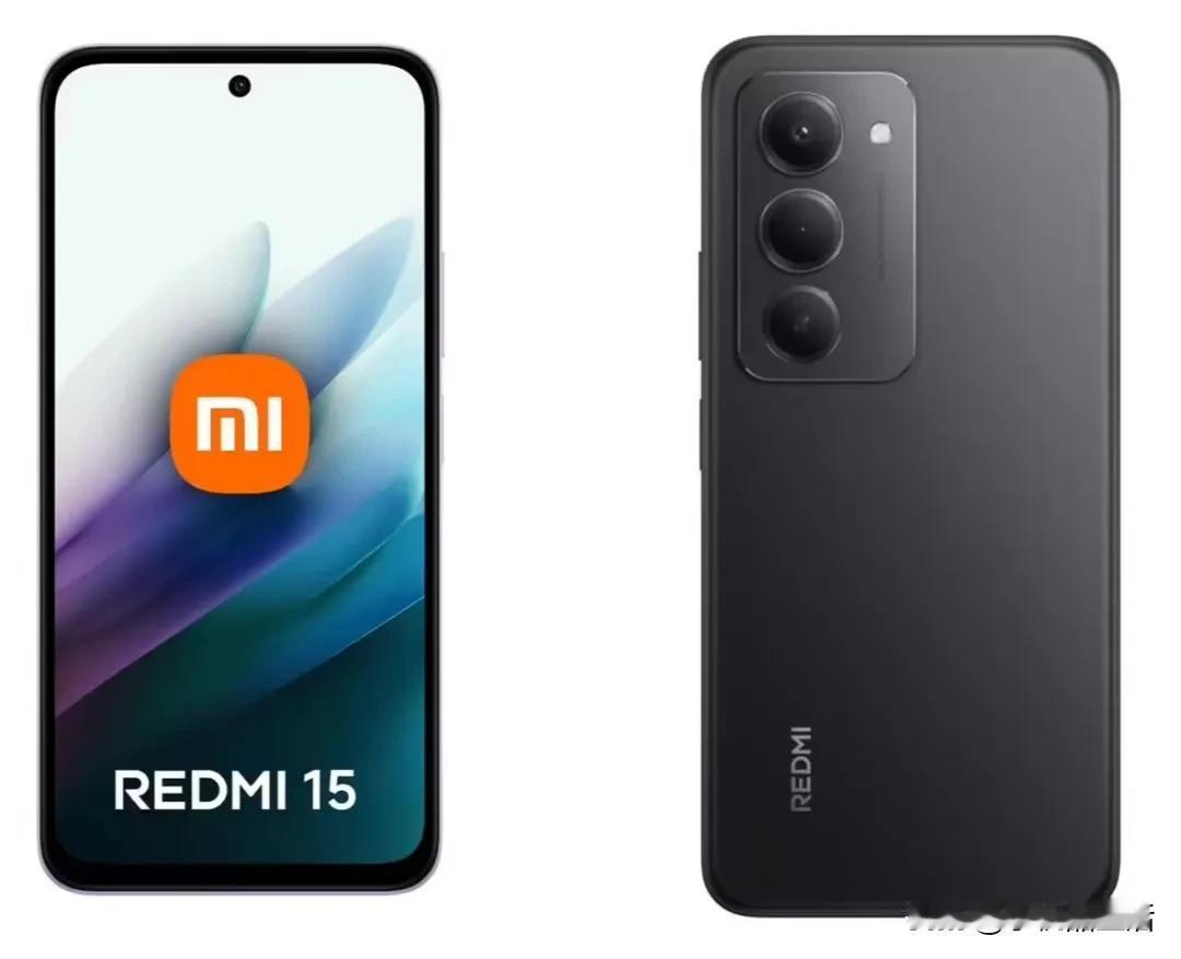 红米新机Redmi15外观渲染图曝光：后置三摄采用纵向排列的矩形Deco今