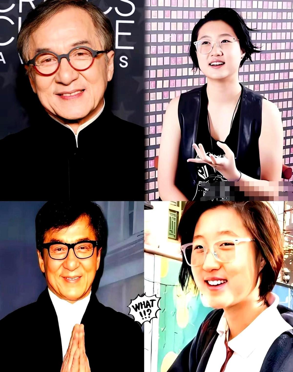 吴卓林在加拿大搞艺术，成龙新片却在银幕上大谈父爱。这反差，比电影还精彩。一边