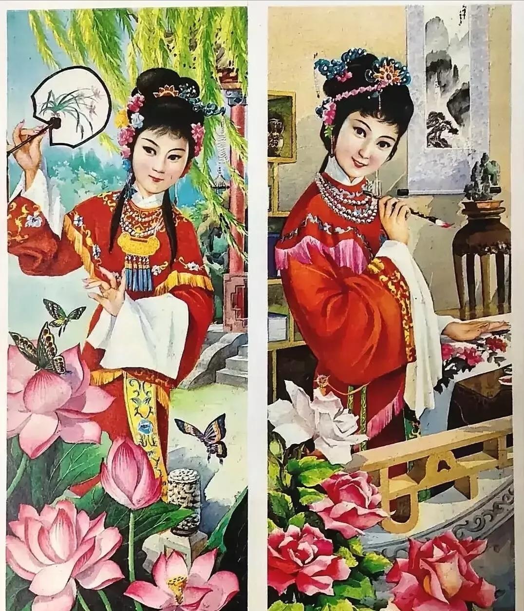 红楼梦年画欣赏11