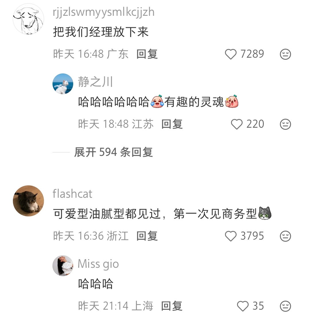 哈哈哈小猫的花纹好特别