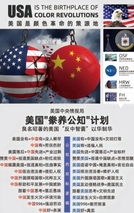 美国豢养公知！某位大神的总结，简直太对了！所有的一切都有特定的话术。高大上