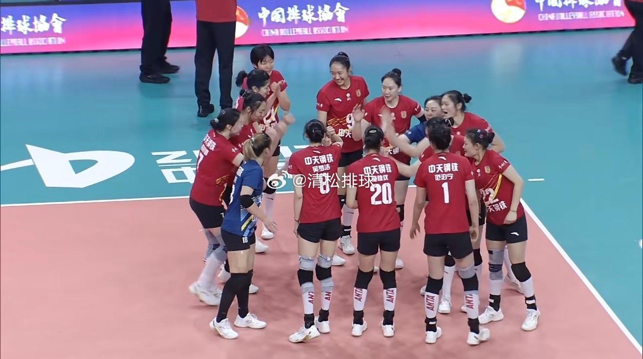 【赛后讨论】2025-2026中国女排超级联赛A级第四轮，江苏中天钢铁连扳三局3