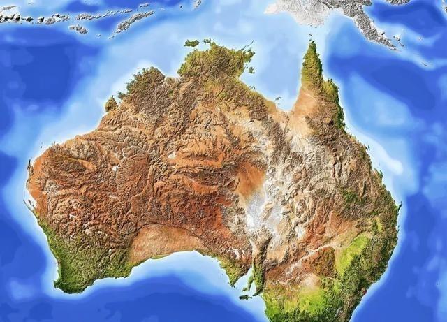 澳大利亚的遗憾：独占整个大陆，却因为太平坦，没有高山，形成不了大型河流。如果有一