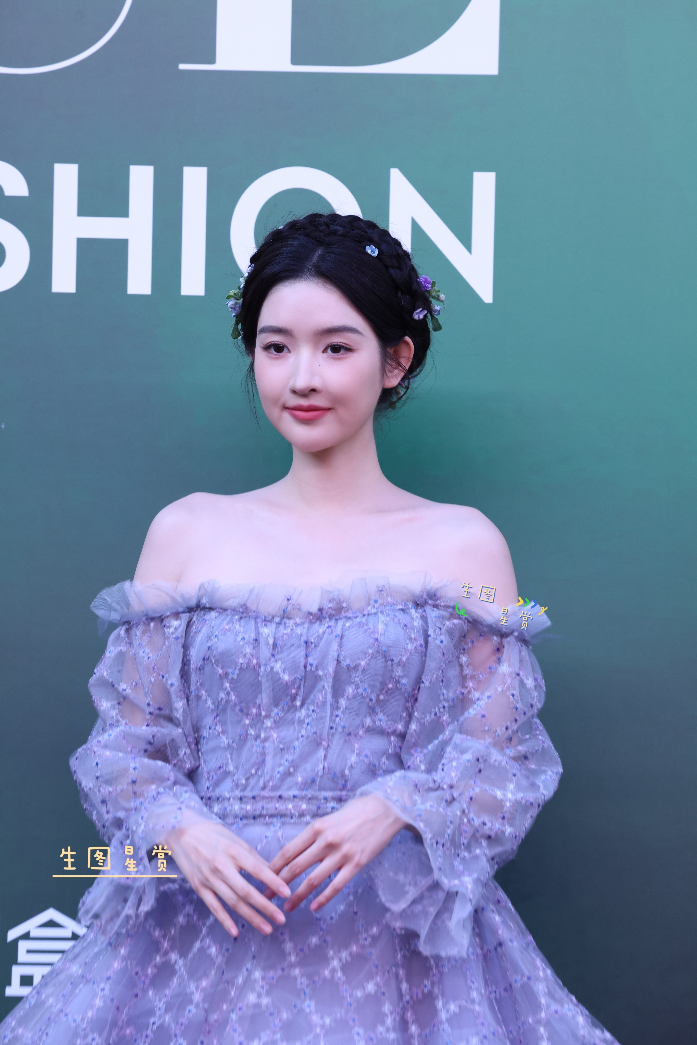 王玉雯×vogue红毯花仙子坠落人间，紫色弥香💜💐vogue时尚之力盛会王