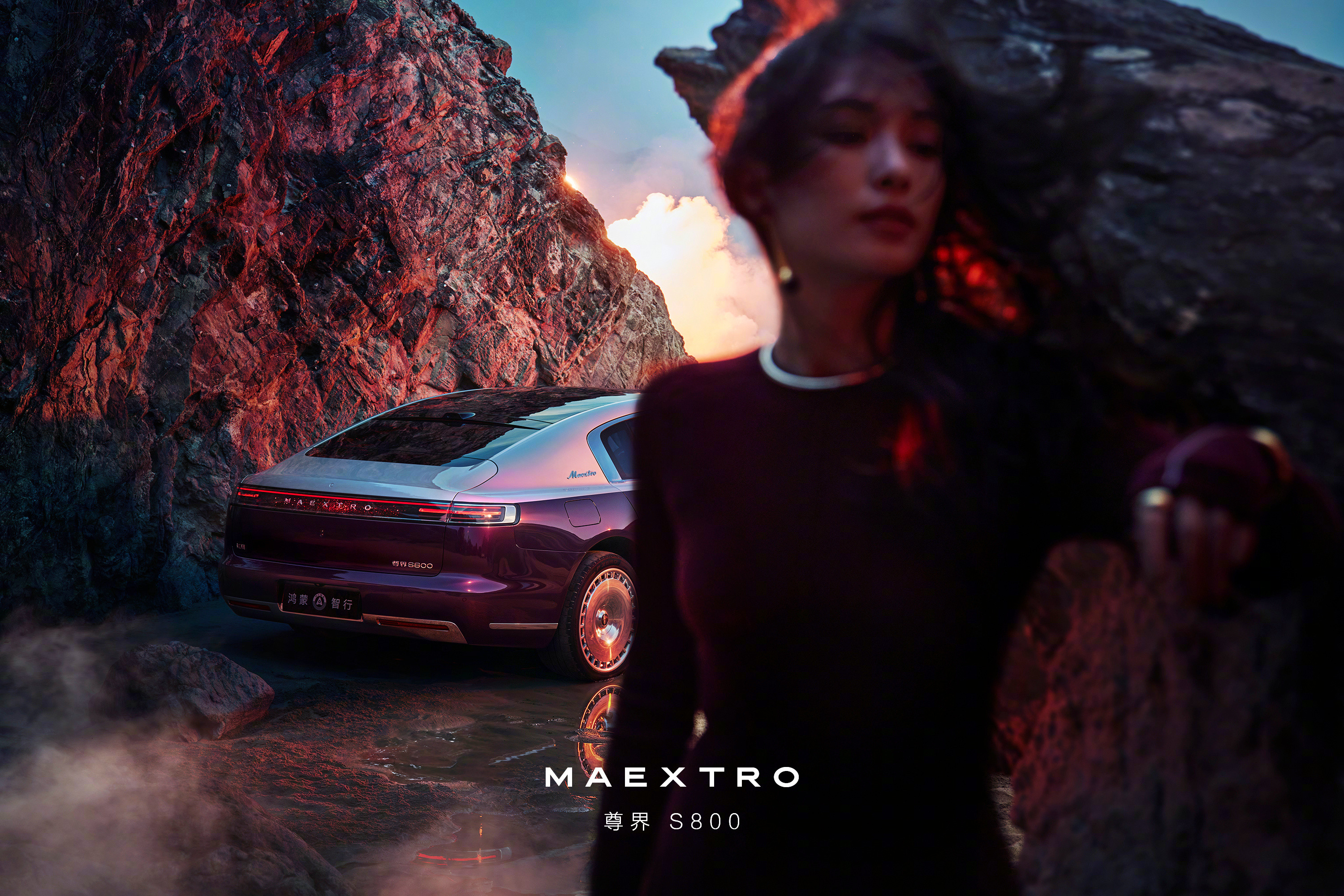 尊界S800这组图yyds✨，每一张都像电影海报，豪华旗舰的气场太绝了！