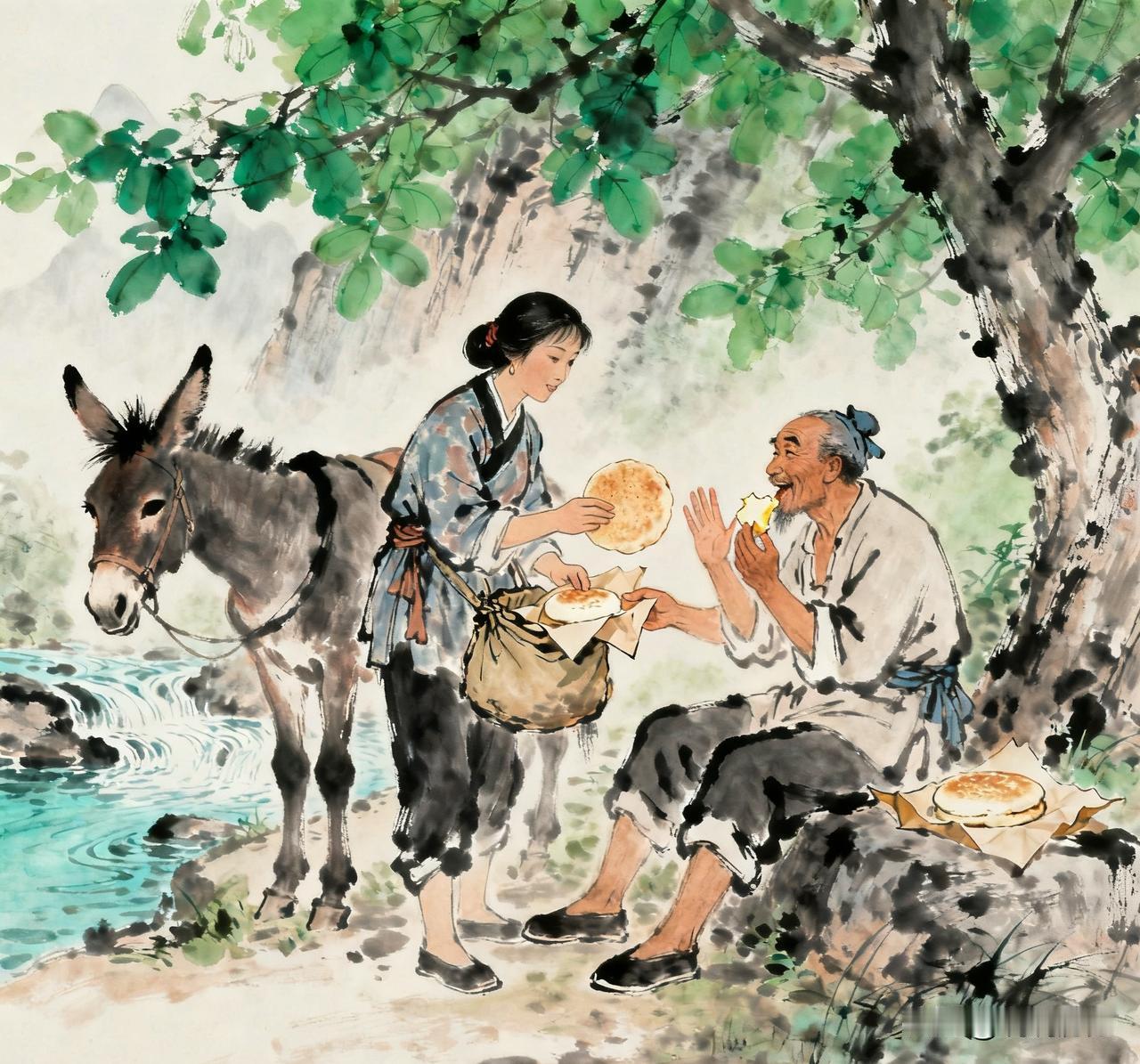 康熙年间，张秋镇上有个憨厚老实的驴夫，一天接了一桩生意，送一个年轻漂亮的寡妇回兖