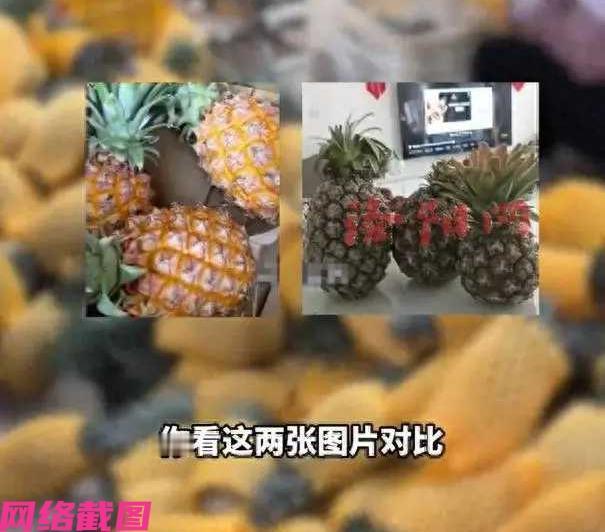 北京有女子看直播时，觉得主播推介的凤梨还可以，于是下单给北京的自己和在河北的母亲