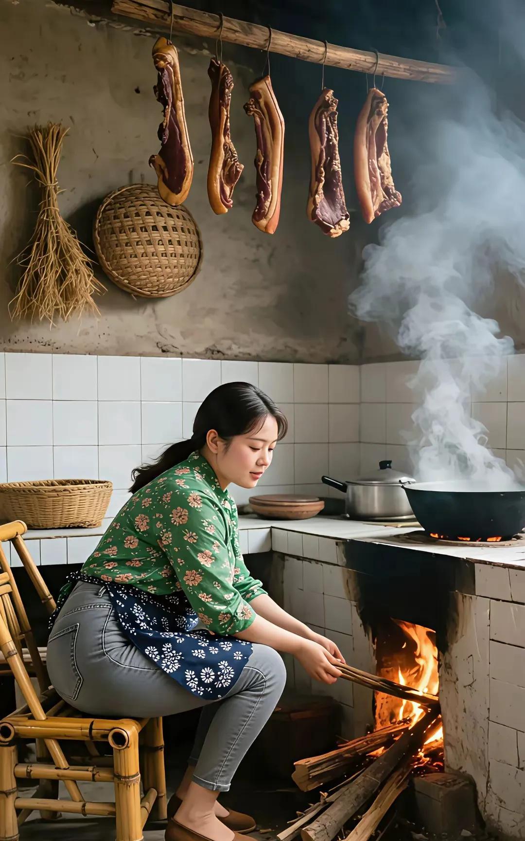 柴米油盐幸福家，勤劳俭朴绽芳华。人间烟火佳肴味……请友续句【清香辣肉邻里
