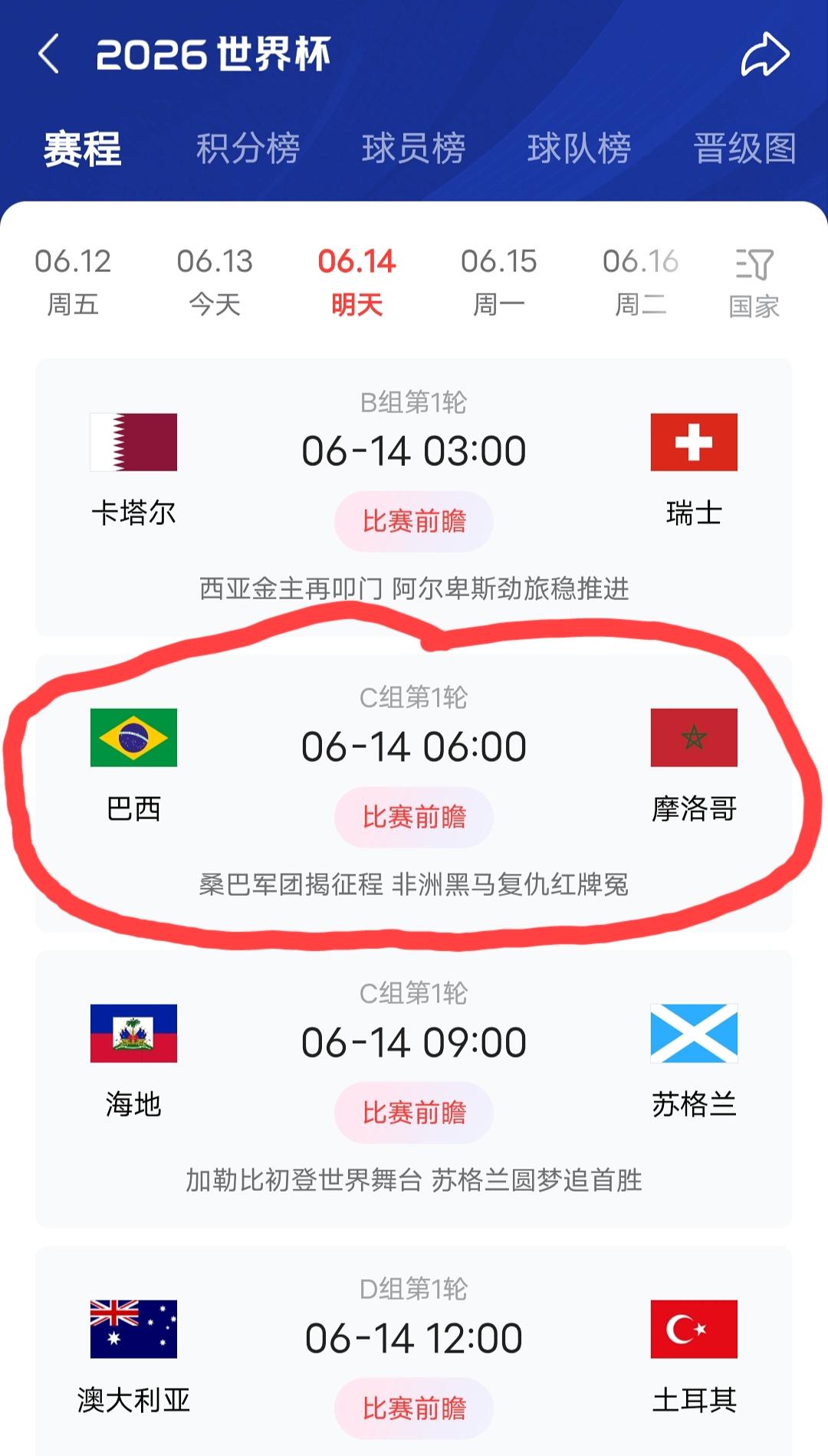 今天的这四场世界杯的小组赛，大家觉得哪一场最有可能爆冷？卡塔尔vs瑞士，卡塔尔