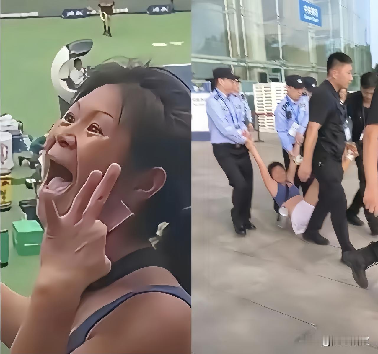 笑不活了！上海大师赛这出闹剧太离谱！46岁“尖叫姐”谢某某又作妖，现场操作看傻所