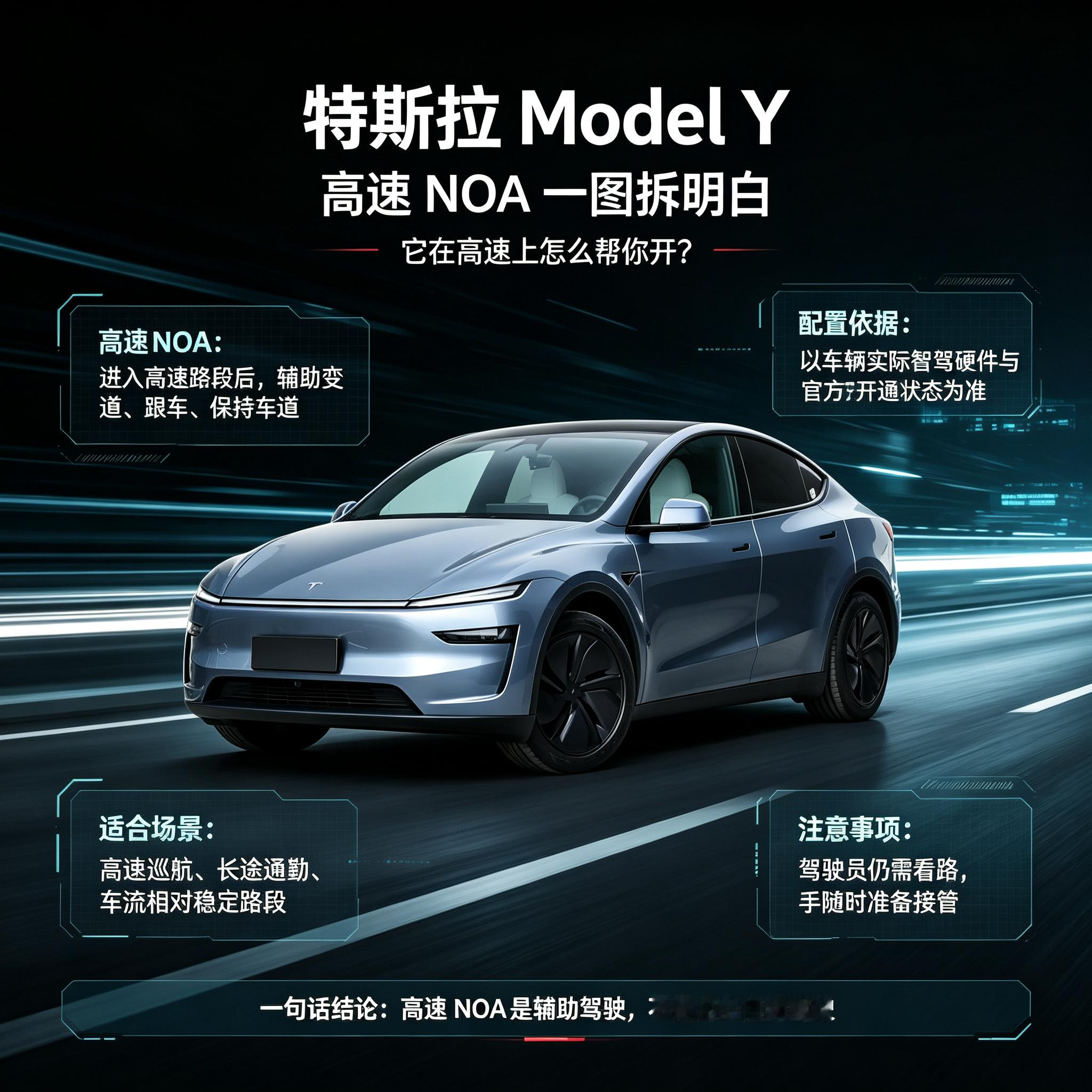 特斯拉ModelY高速NOA彻底讲明白