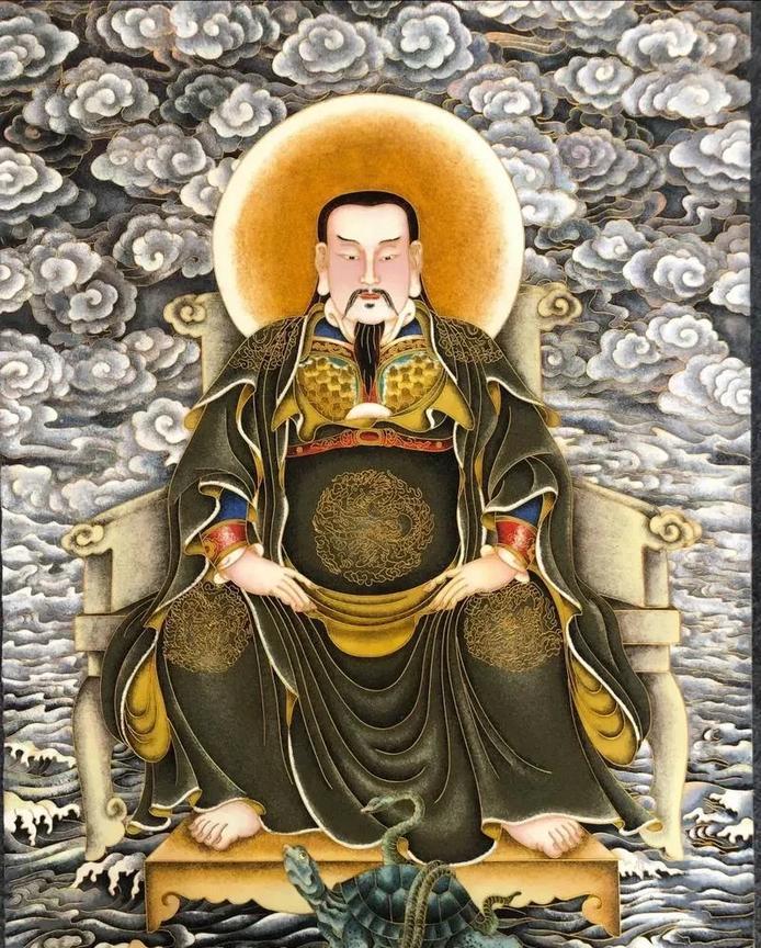 《西游记》中，真武大帝的出现，是当时在小雷音寺遇难，悟空去武当山请真武大帝。说真