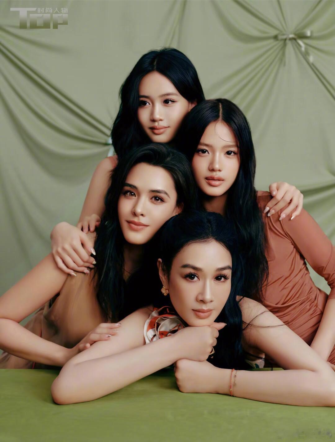 钟丽缇这一家，好强大的母系基因[跪了]​​​